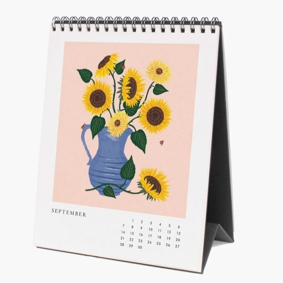 NWT Rifle Paper & Co 2025 Desk Calendar - Picture 10 of 15